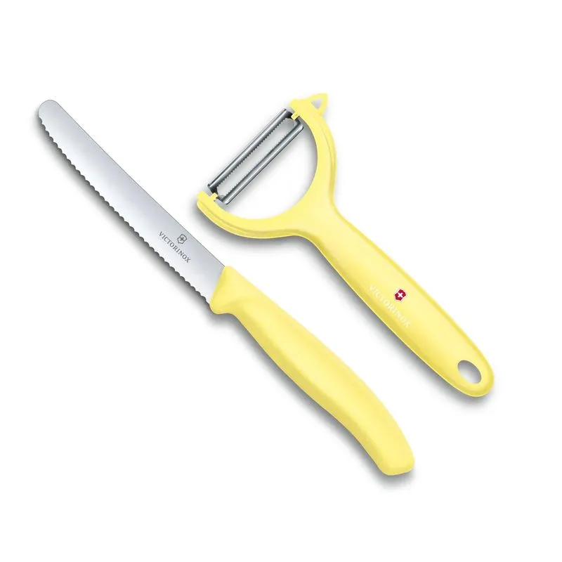 Conjunto Swiss Classic Trend Color Amarelo com 2 Pçs - Victorinox
