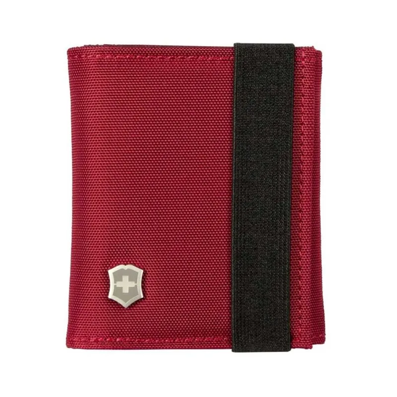 Carteira Victorinox Tri-fold - Nylon - Porta Cartões, Documentos E Cédulas - Vermelho - 611969