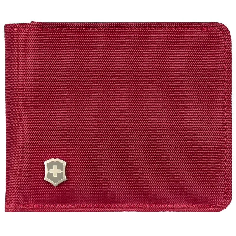Carteira Victorinox Bi-Fold Nylon Coin Pouch Vermelha