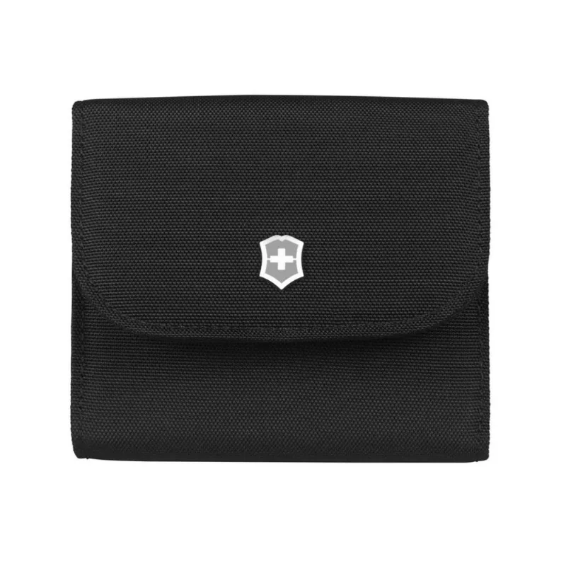Carteira Victorinox Envelope Wallet - Nylon - Porta Cartões E Moedas - Preto - 611973