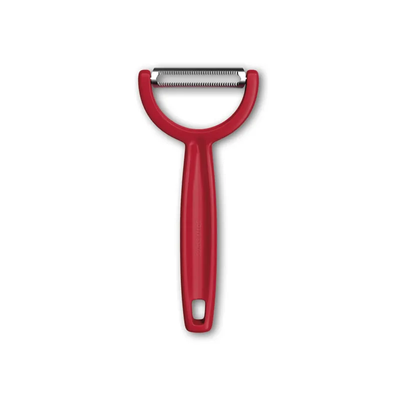 Descascador de Legumes Ypso com Lâmina Serrilhada Cor Vermelho - Victorinox