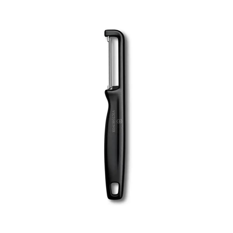 Descascador com Lâmina Serrilhada Cor Preto - Victorinox