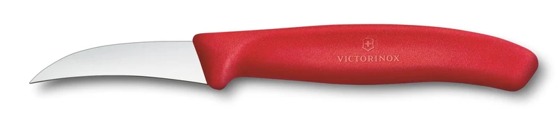 Victorinox Swiss Classic lupilni nož za sadje in zelenjavo, rdeč