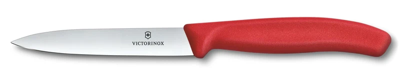 Victorinox Swiss Classic špičasti nož za sadje in zelenjavo, rdeč
