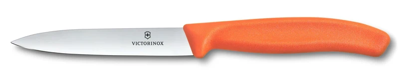 Victorinox Swiss Classic špičasti nož za sadje in zelenjavo, oranžen
