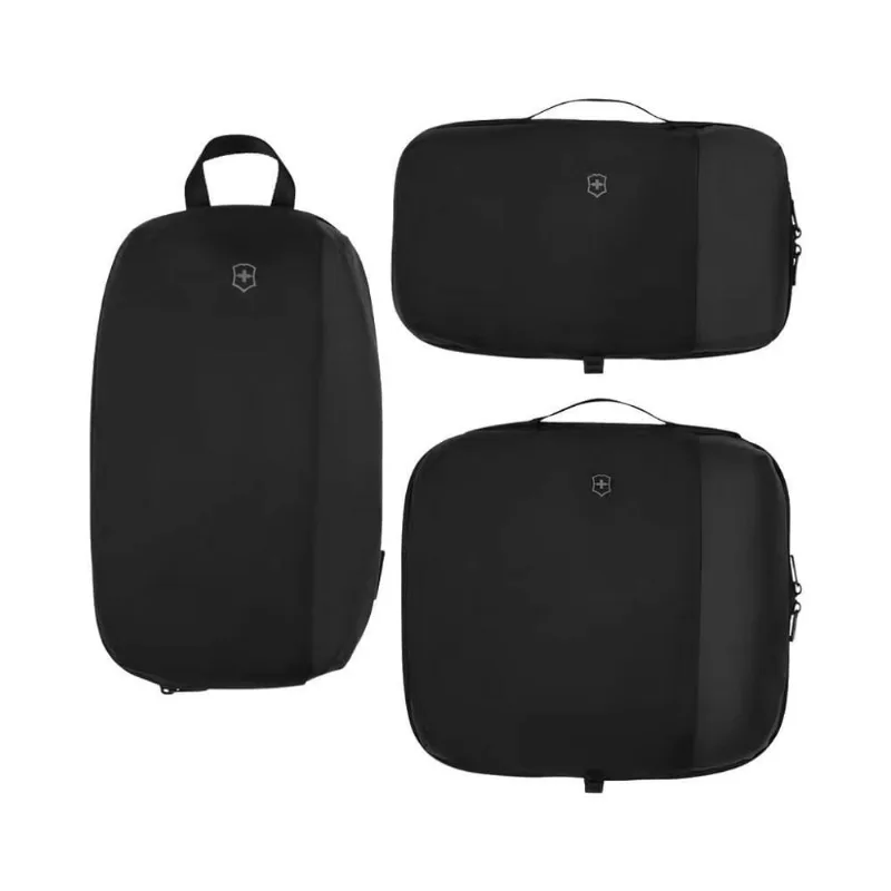 Kit Organizador Victorinox Expansível Travel Essential Preto