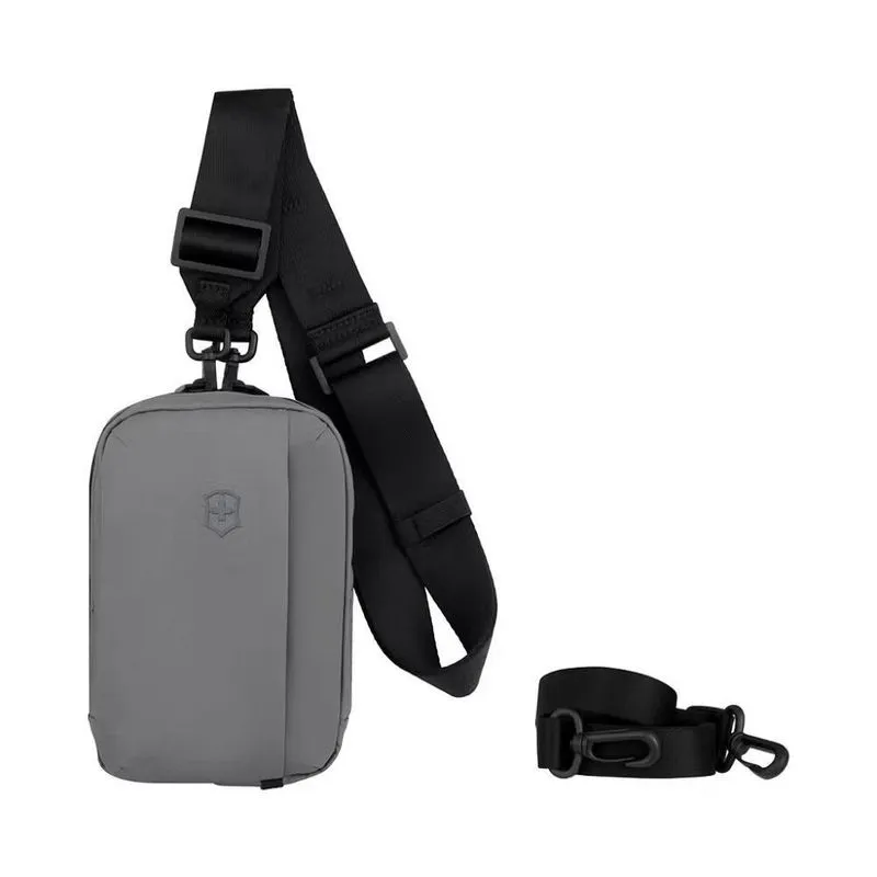 Bolsa Transversal Victorinox Pouch Travel Essentials Cinza