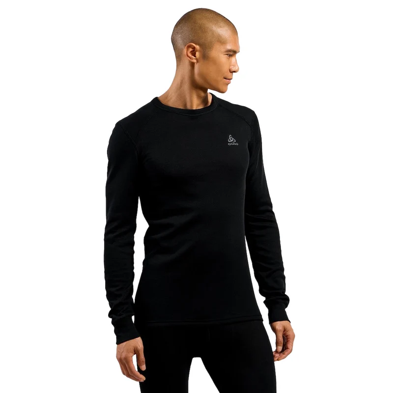 Top Manica Lunga Uomo Odlo Active Warm Nero M
