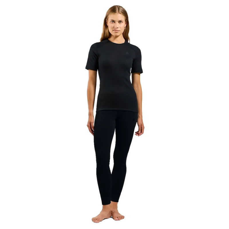 Pantaloni Donna Odlo Active Warm Nero M