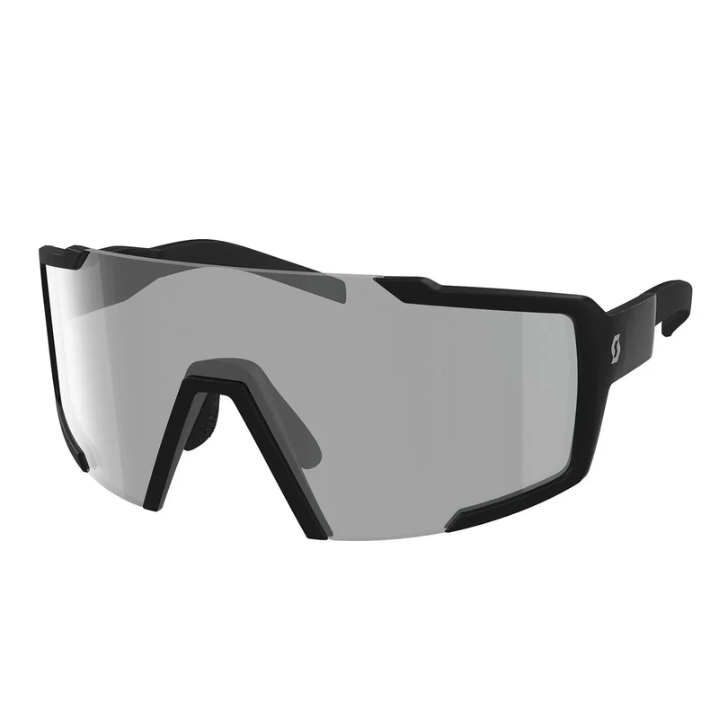 Ochelari Soare Scott Shield Ls black matt / OS / Light Sensitive Cat. S1-S3
