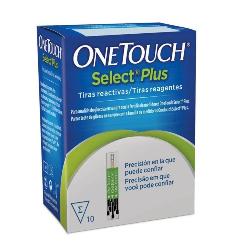 One Touch Select Plus Tiras Reagentes