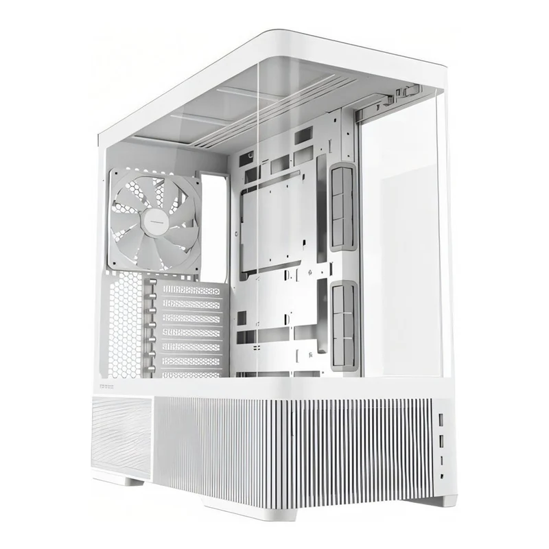 Antec C6 Curve Air Mid-Tower ATX Gaming White PC Case C6 CURVE AIR WHITE