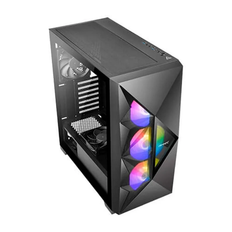 Gabinete Gamer ANTEC DF800 FLUX Lateral de Vidro Temperado Micro ATX/MINI-ITX/ATX 3 FANS ARGB-0-76