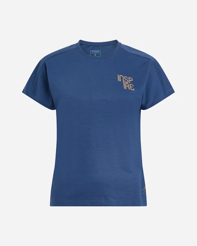 T-SHIRT ENERGETISC ROMY II SS W BLU