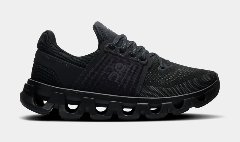 Cloudswift 4 AD Womens Running Shoes (Black/Rock) 6.5