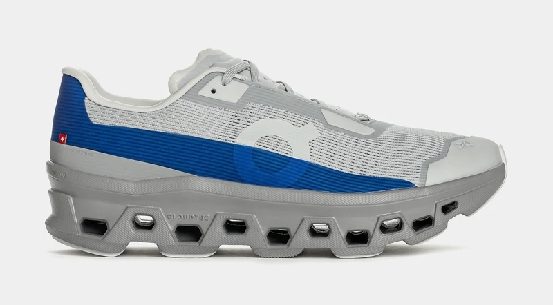 Cloudmonster Void Mens Running Shoes (Grey/Blue) 13