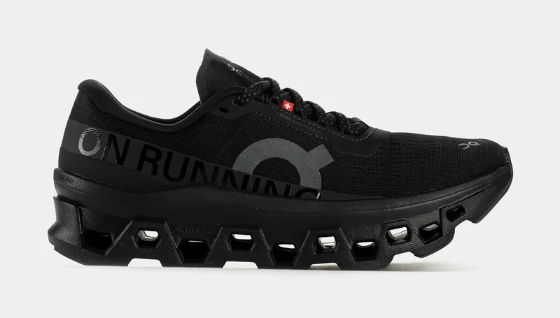 Cloudmonster Womens Running Shoes (Black/Black) 5.5