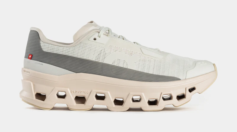 Cloudmonster Void Womens Running Shoes (Ivory/Seashell) 10.5