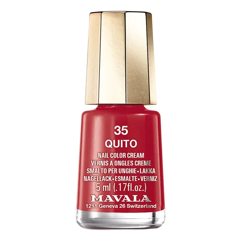 Esmalte Cremoso Mavala Mini Retrô Color Quito 035