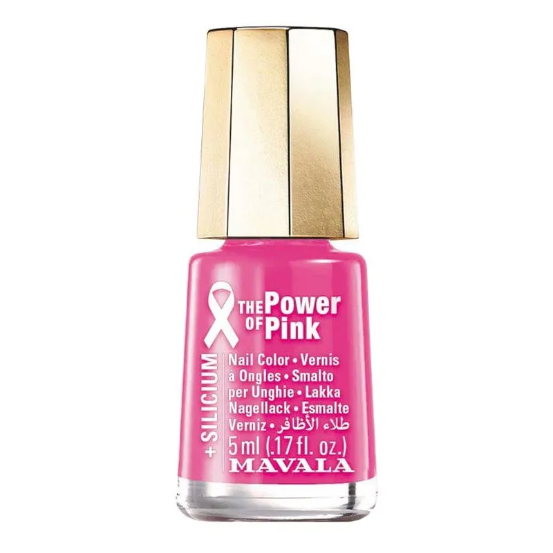 Esmalte Cremoso Mavala Mini Color +Silicium The Power Of Pink 431
