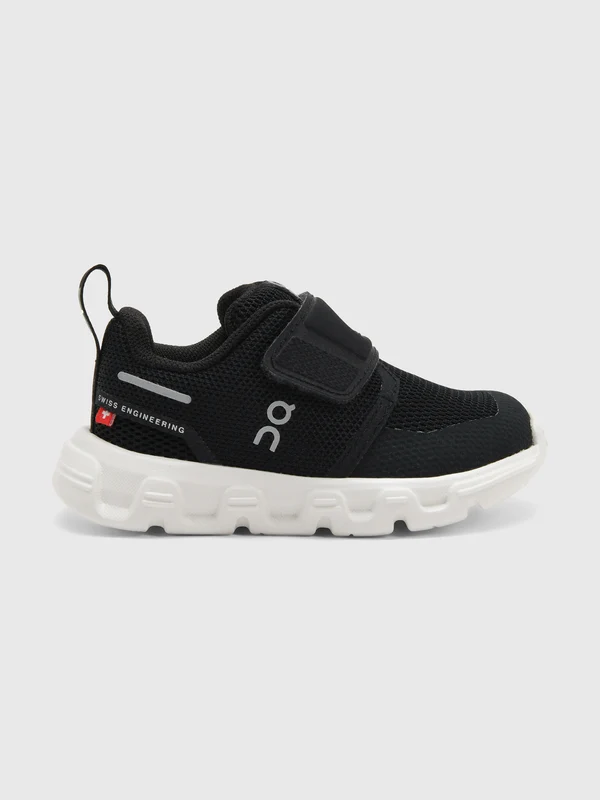 ON Kids' Toddler Cloud Dash Sneaker 10 / BLACK/WHITE