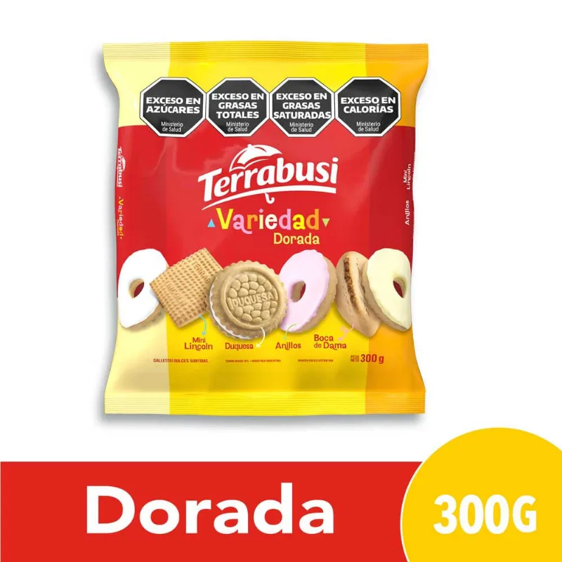 Galletitas Surtidas Sabor Vainilla 300 Grs Variedad