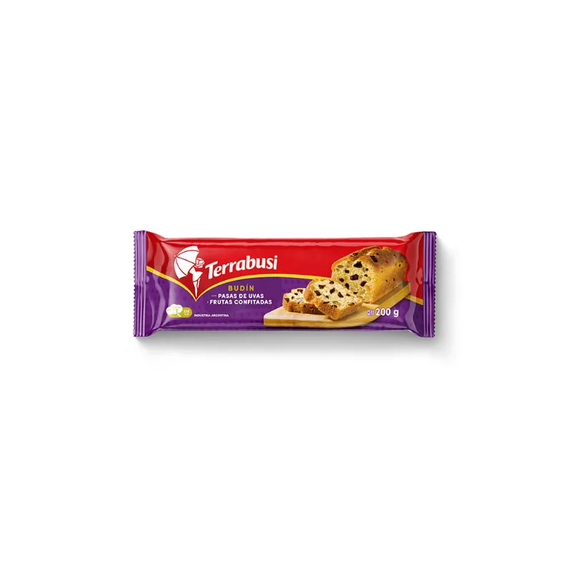 Budin Terrabusi Con Frutas X200g
