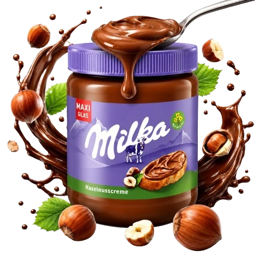 MILKA HASELNUSS CREME 350GR