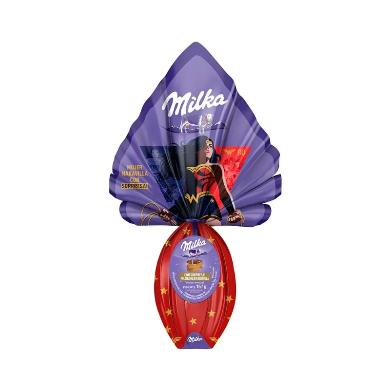 Huevo Milka Mujer Maravilla X157g