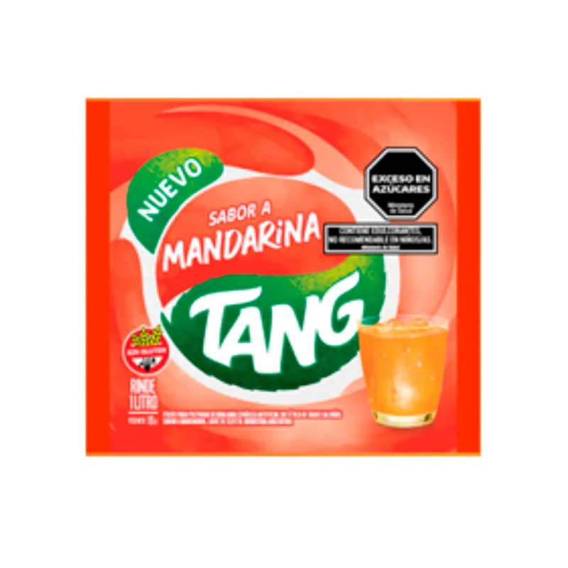 Jugo en Polvo Sabor a Mandarina 15 Grs Tang Jugo En Polvo Mandarina X 15 Gr Tang