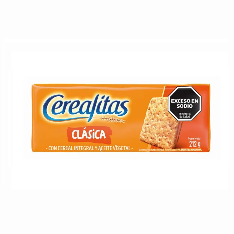 Galletitas Cerealitas Clásicas x 212 g