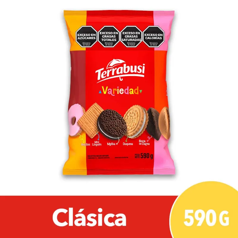 Galletitas Sabor Surtido 590 Grs Terrabusi