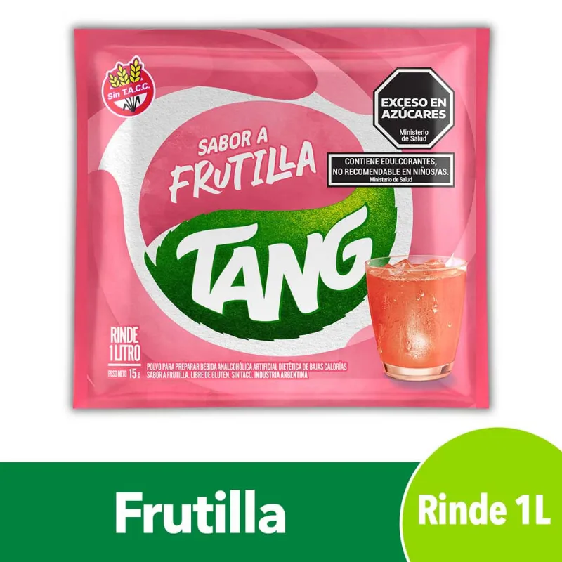 Jugo En Polvo Tang Frutilla 15 Gr