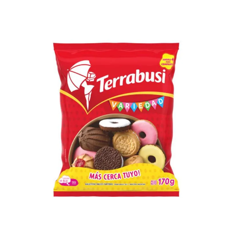 Galletitas surtidas Variedad 170 g.