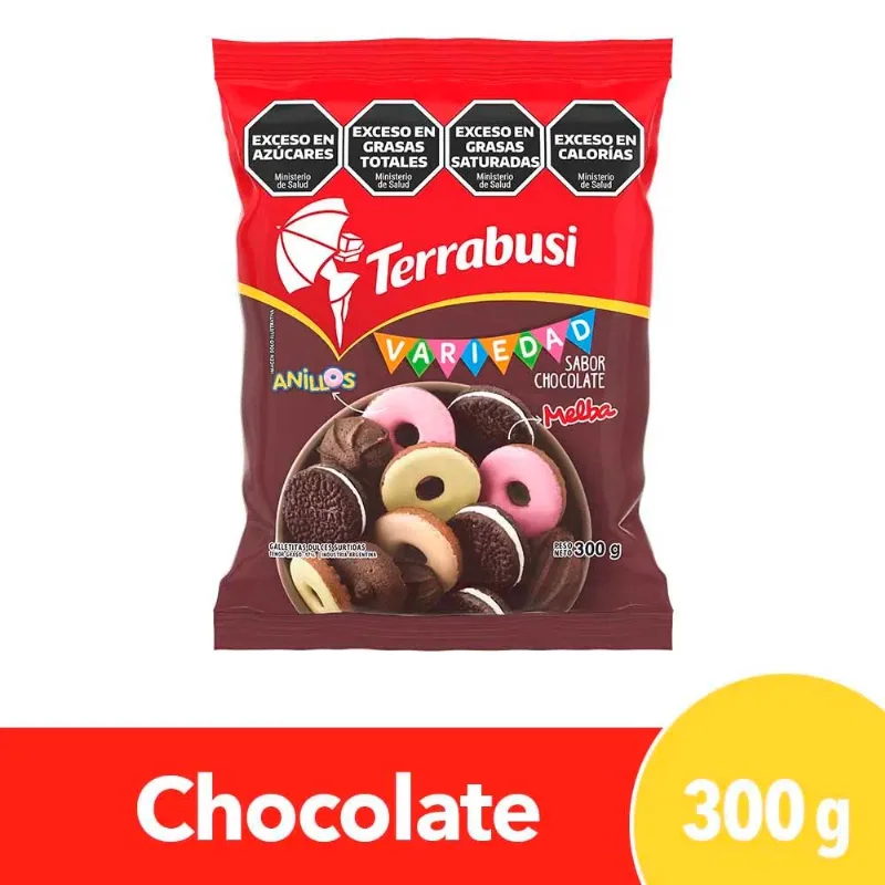 Galletitas Variedad Chocolate Terrabusi 310gr