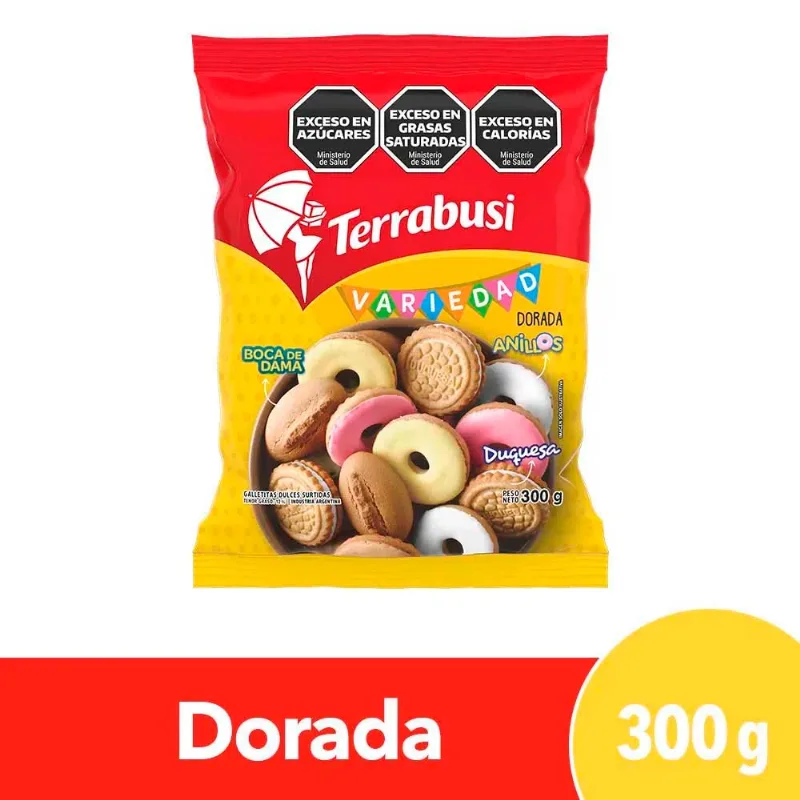 Galletitas Variedad Dorada Terrabusi 310gr
