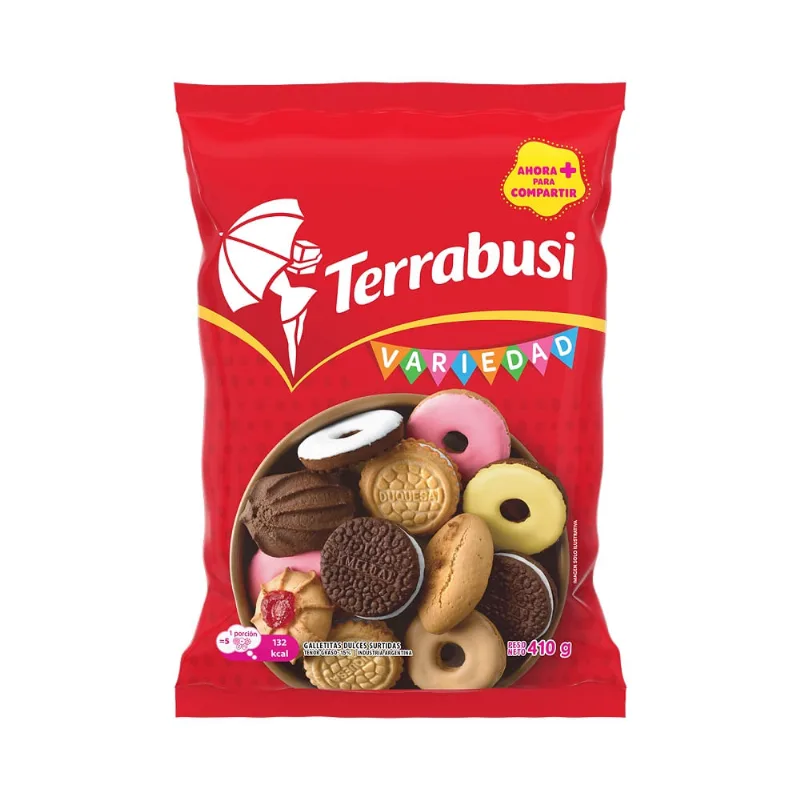 Galletitas Terrabusi Variedad Clasica 410grs