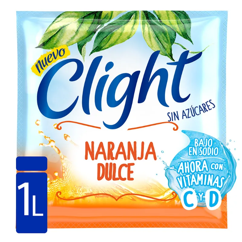 Jugo En Polvo Clight Na Dul Vitcd 7.5gr