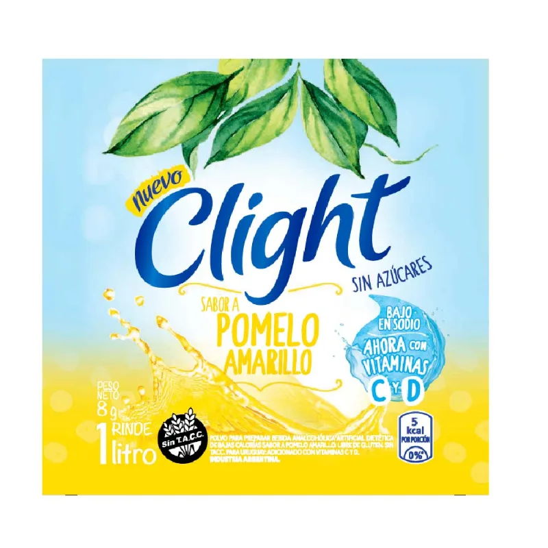 Jugo En Polvo Clight Pom-amar Vitcd 8gr