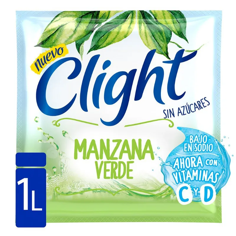 Jugo En Polvo Clight Man-ve Vitcd 7.5gr