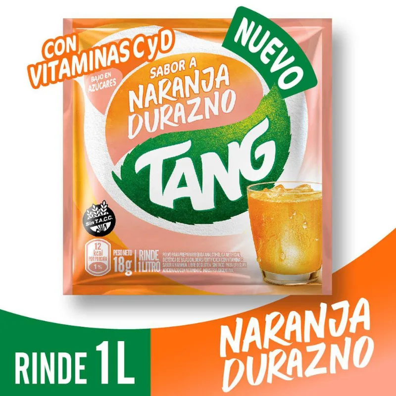 Jugo En Polvo Tang Nar-duraz Vitcd 18gr