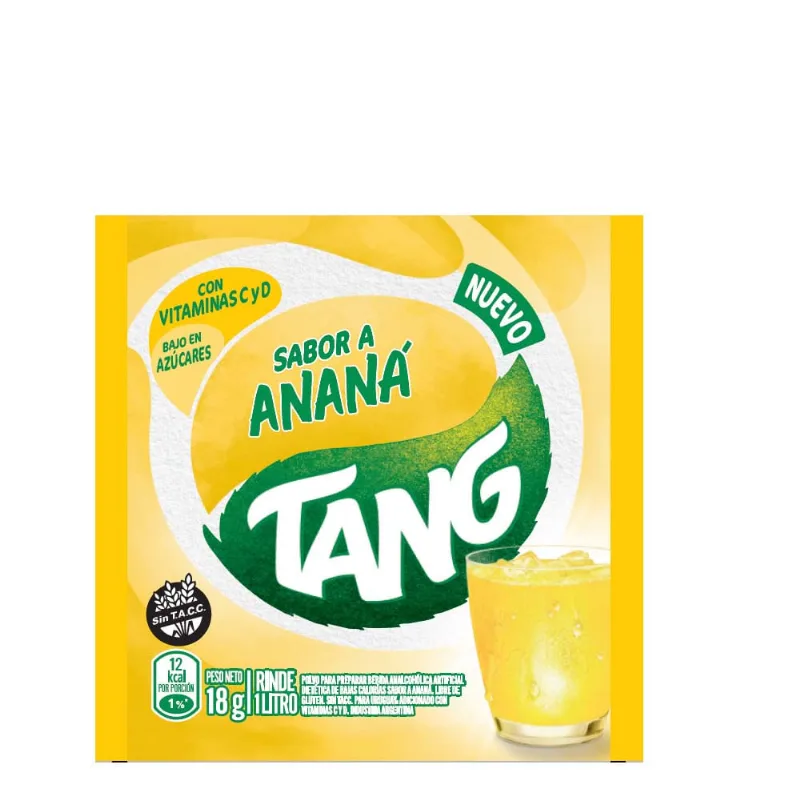 Jugo En Polvo Tang Anana Vitcd 18gr