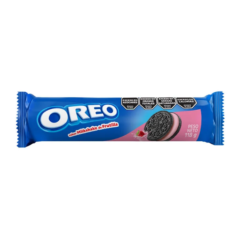 Oreo Milkshake Frutilla 118 G