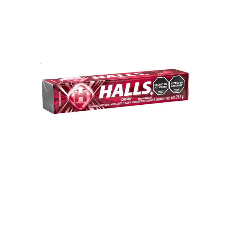 Caramelos Halls Cherry x 25,2 g
