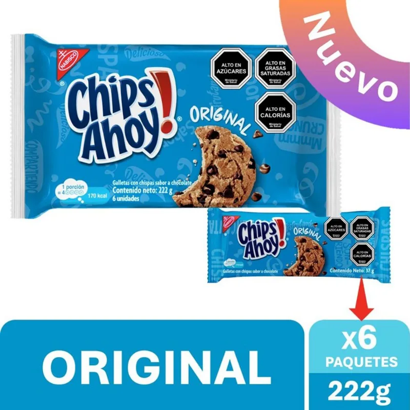 Galletas Dulces Chips Ahoy 222 g