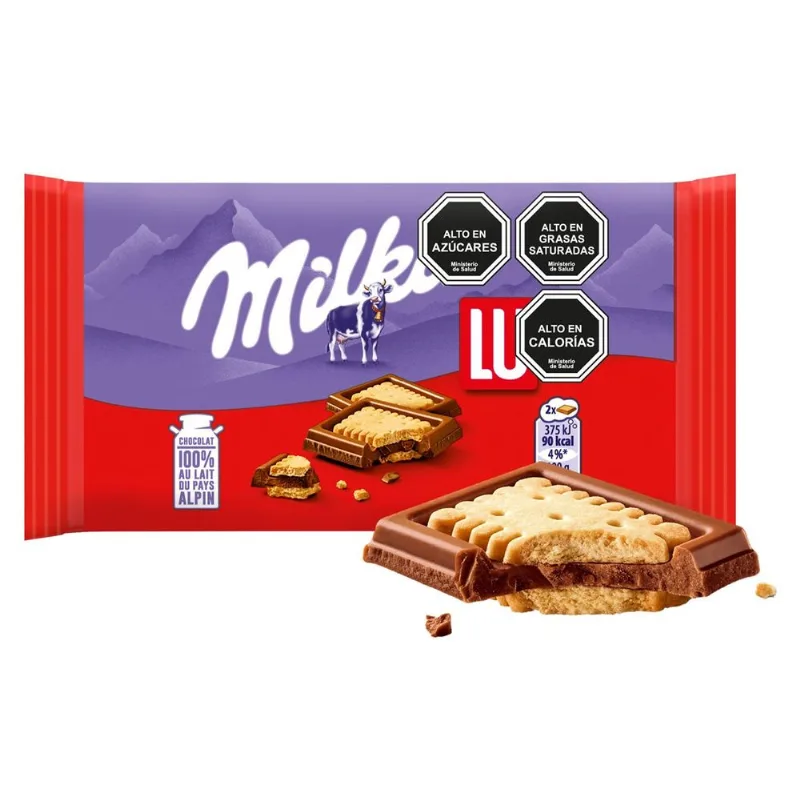 Chocolate Milka LU Sándwich de Galleta 35 g