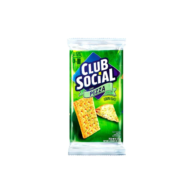 Galletitas Club Social Pizza X141gr