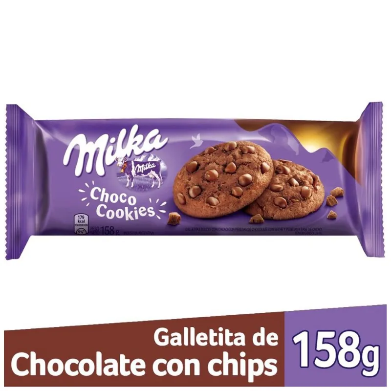 Galletitas Milka Cookie Chocolate 158 Gr