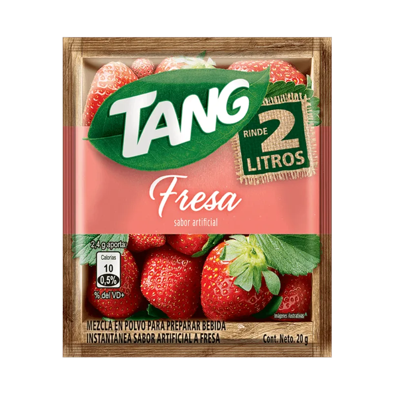 Bebida Polvo Fresa Tang 20g