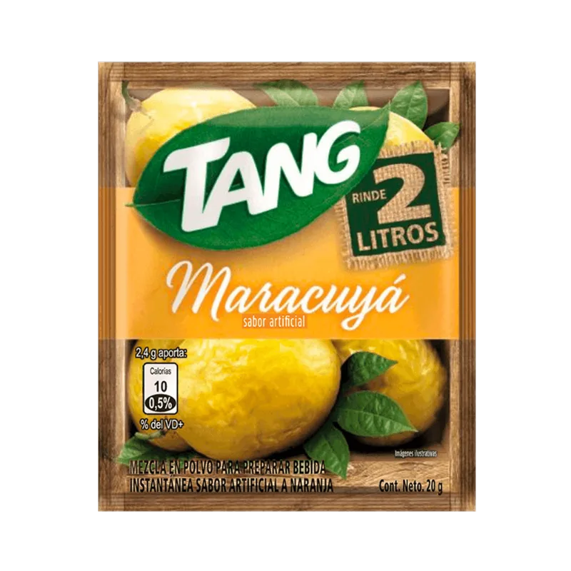 Bebida Polvo Maracuya Tang 20g